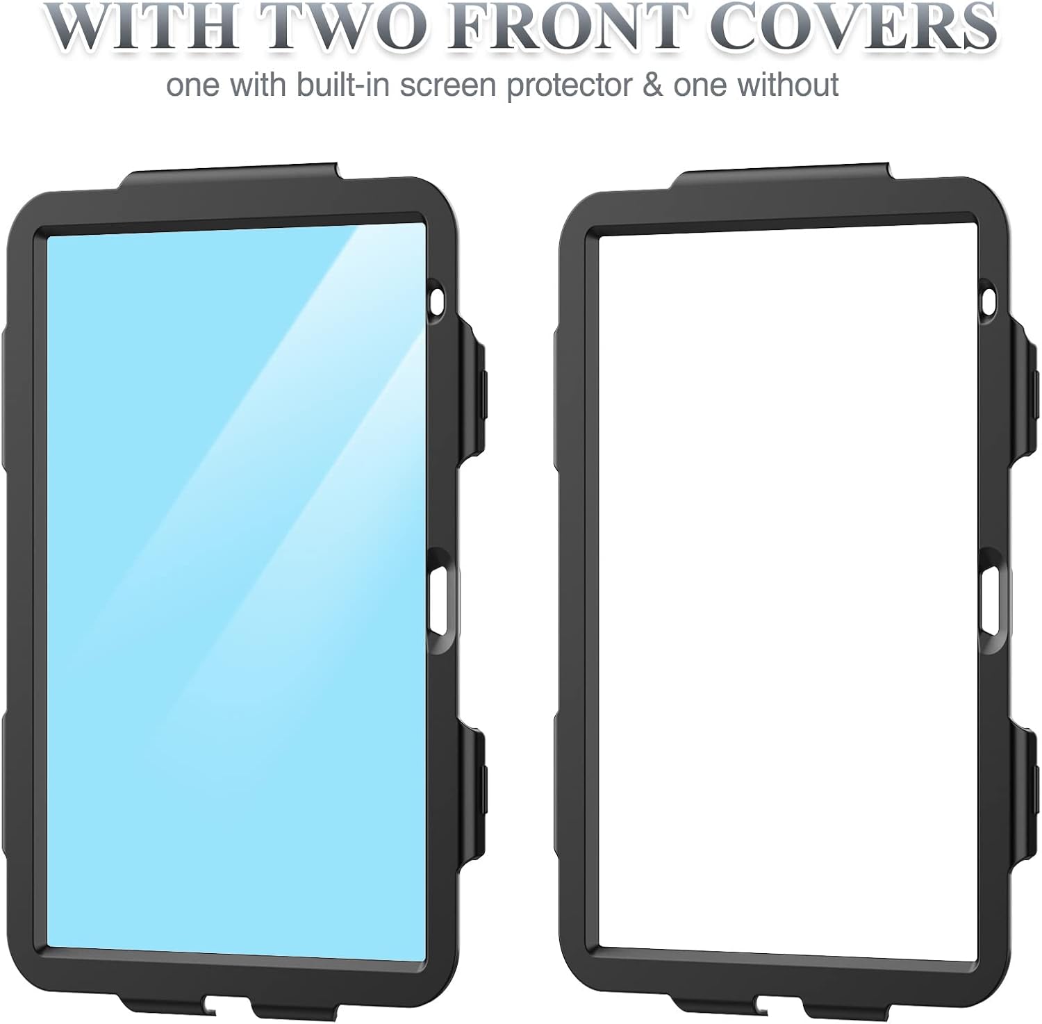 SEYMAC stock Case for iPad (A16) 11th/10th Generation 11''/10.9'' 2025/2022, Full-Body Drop Protection Case with Screen Protector &360° Rotate Hand Strap/Stand, Black - Image 8